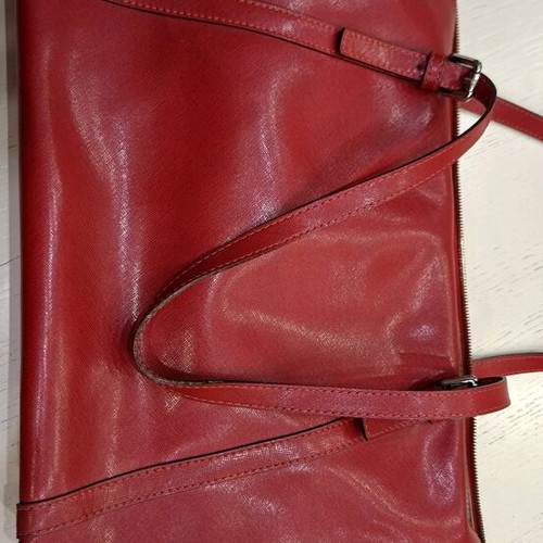 Abro+ handbag used, red, 45x26 cm