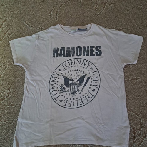 Ramones girls' T-shirt, pink, Zara, size 164 cm