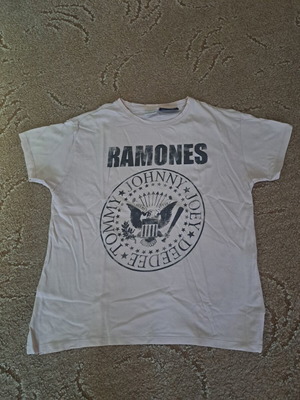 Ramones girls' T-shirt, pink, Zara, size 164 cm