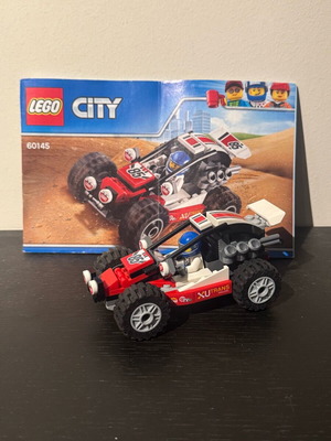 Lego Buggy 60145 used, with instruction booklet, 2017 set
