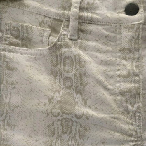Elastic pants with snake print size M like new