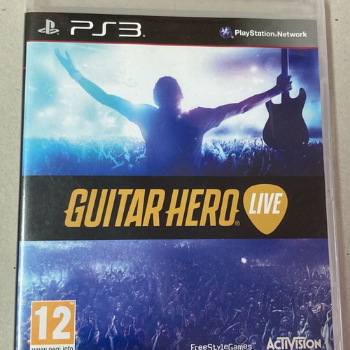 Sony PlayStation 3 Activision Guitar Hero Live In good condition Price 8 Euros