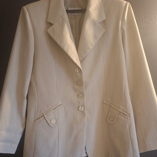 Women's suit beige like new, size L