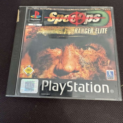 Spec Ops Ranger Elite PS1 game used