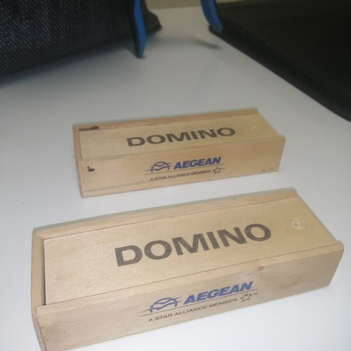 Domino game collectible from Aegean airline new