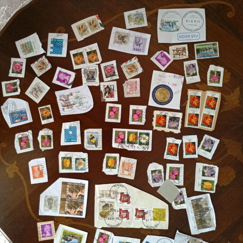 Leuchtturm A4 stamp album used with 1500 Greek stamps