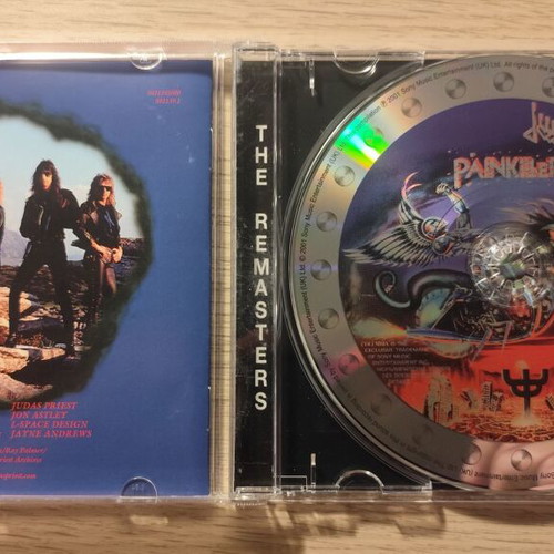 Judas Priest Painkiller CD remastered, like new, metal