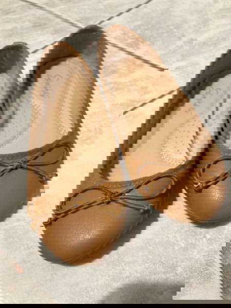 Camel Ballerinas Shoes