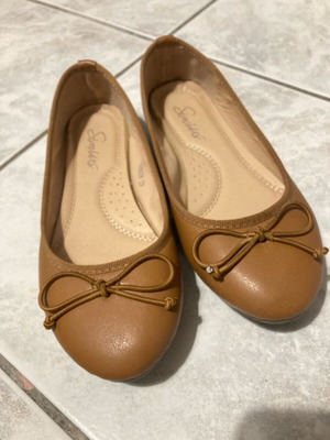 Camel Ballerinas Shoes