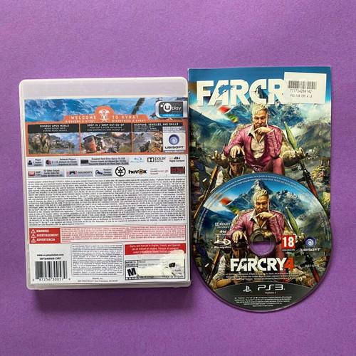 Far Cry 4 PlayStation 3 game like new