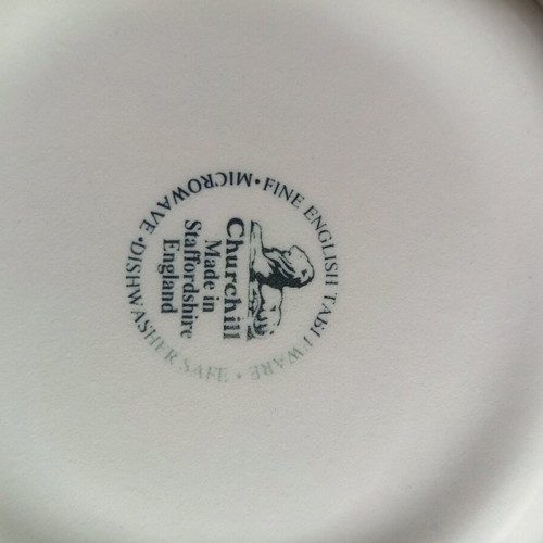 Churchill Briar Rose 12-Piece Fine English Porcelain Dinnerware Set