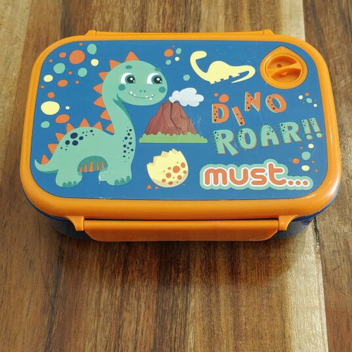 Dino plastic food container 800ml