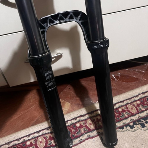 Rockshox 35 Air 140mm with Tektro Gemini Comp hydraulic disc brake used