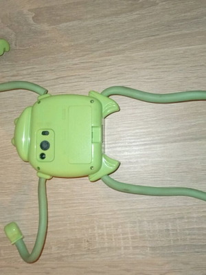Frog clock vintage used, 25 cm