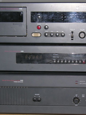 NAD Vintage Stereo System used with Amplifier 2400 Envelope, Preamp 1000, Cassette Player, Tuner