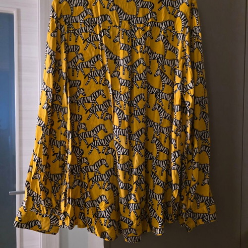 Compania Fantastica shirt with zebra print like new, size L