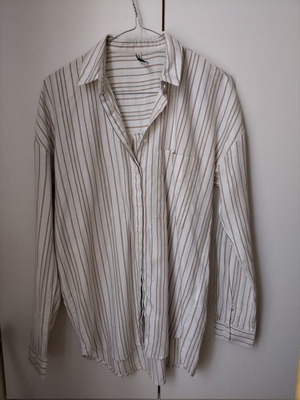 Stradivarius women's shirt used, white, size S