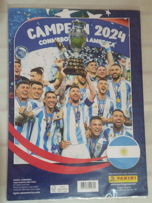 Panini Copa America USA 2024 Update Argentina Champions σετ αυτοκόλλητων σφραγισμένο
