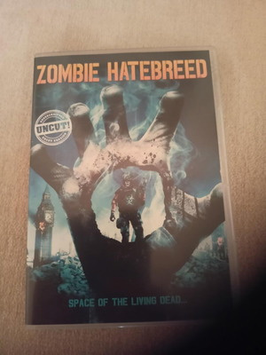 DVD Zombie Hatebreed σαν καινούργιο, τρόμου, επιστημονικής φαντασίας, θρίλερ