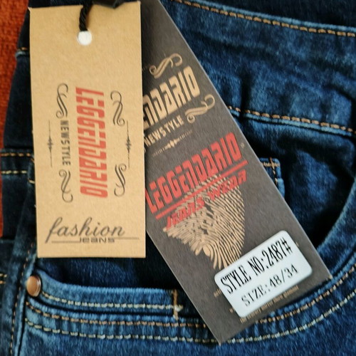 Jean pants Legendario new, size L, blue