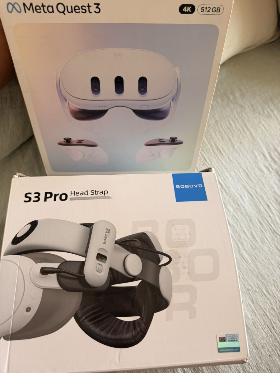 Meta Quest 3 512GB with S3 Pro Head… - € 650,00 - Vendora.cy