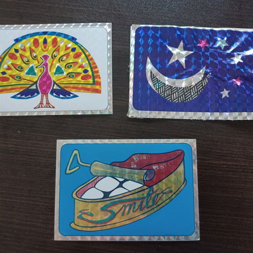 Panini figurine vintage 80's pop art set of 6, like new