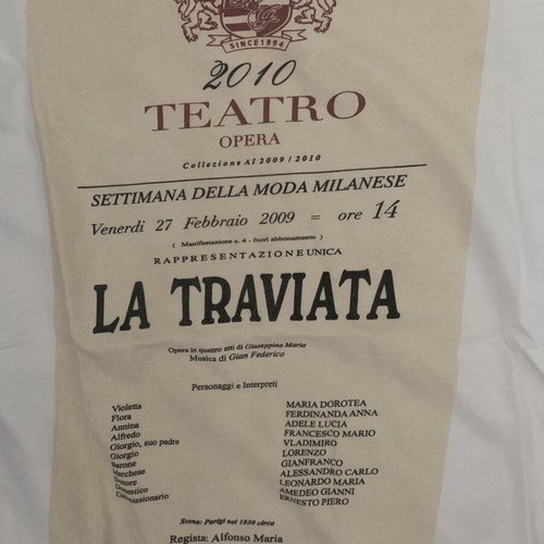 Dolce & Gabbana T-shirt used, size S 36 8, white