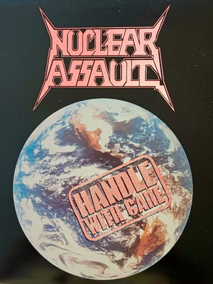 Nuclear Assault Handle With Care LP like new, metal