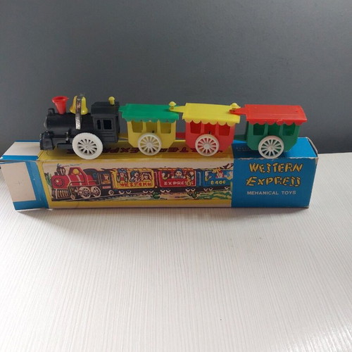 Western Express plastic train new from Elvip Toys