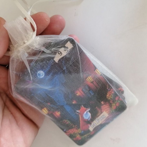 Midnight Lenormand deck handmade like new, unique designs
