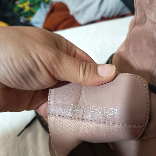 Women's ankle boots new, size 39, pink