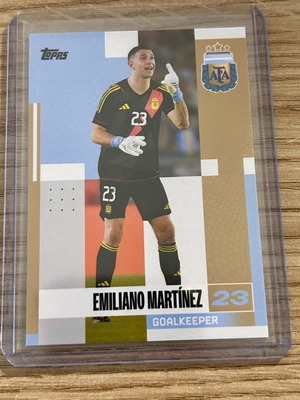 Emiliano Martinez Argentina Topps FC 2024 card
