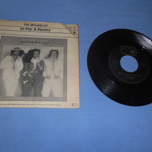 Indio Boy Arabesque vinyl used, 45 rpm record
