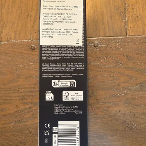Braun Series 5 BG5550 Body Groomer like new