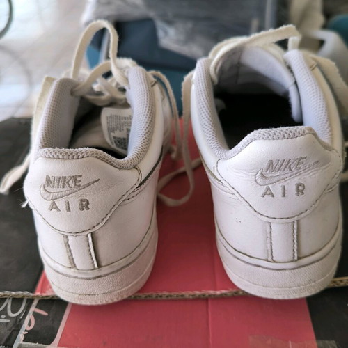 Nike Air Force 1 kids used size 37.5 white sneakers