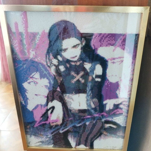 Handmade diamond painting board Jinx from League of Legends new