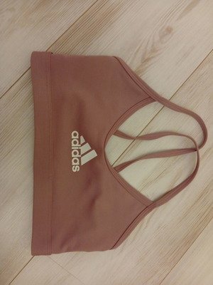 Puma sports bra for girl 12 years like new, beige and pink