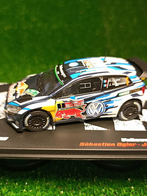 Volkswagen Polo WRC συλλεκτικό 1:43 Wales Rally GB 2015 σαν καινούργιο