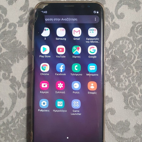 Samsung Galaxy S8 used phone for parts with broken screen