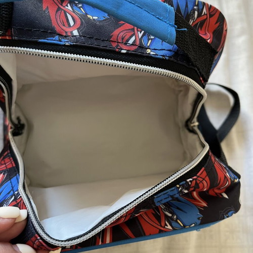 Sonic lunch bag with two compartments