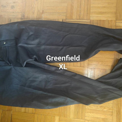 Greenfield men's pants size XL like new, dark charcoal