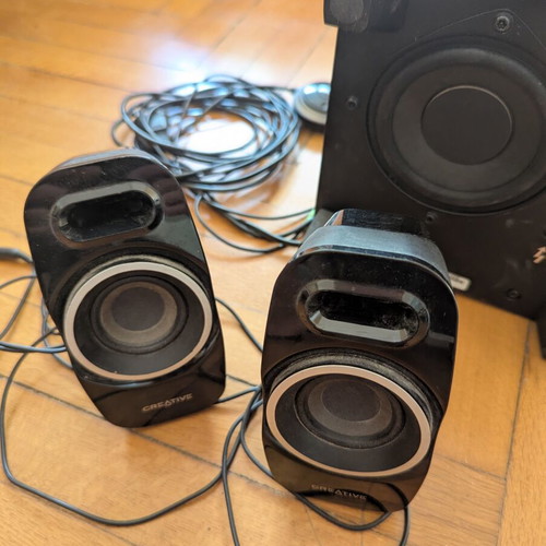 Creative wireless speakers 2.1 T3250 used, Bluetooth, subwoofer