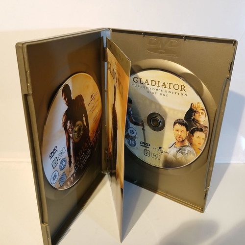 Gladiator DVD used with Greek subtitles, widescreen
