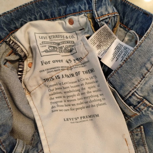 Levi's jeans like new, size M, turquoise