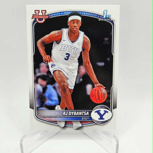 Topps Bowman U AJ Dybantsa 1st Bowman card