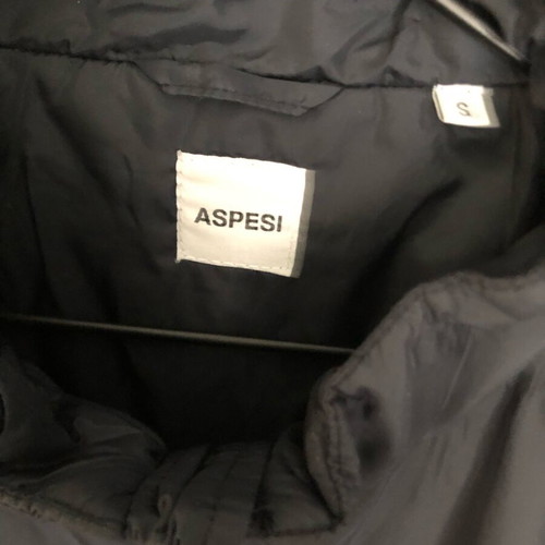 Aspesi Thermore Jil Nylon Vest Men Black S like new
