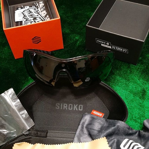 Siroco Performance sunglasses brand new with case and spare parts