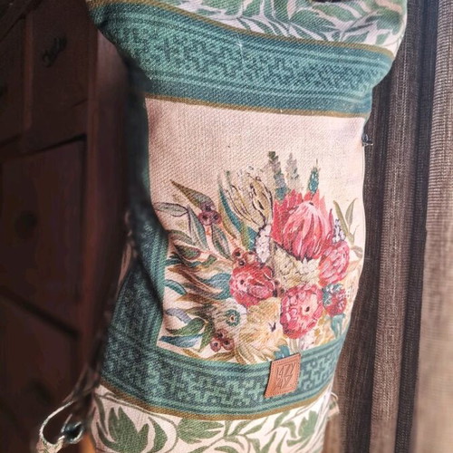 Lazydayz backpack handmade backpack like new, multicolored