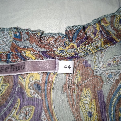 Rosebud multicolour paisley blouse XXL like new