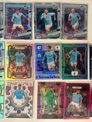 Panini Soccer Manchester City 2023-24 14-Card Set new